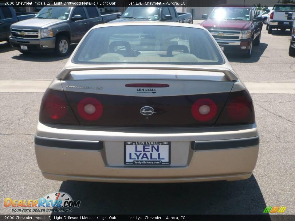 2000 Chevrolet Impala LS Light Driftwood Metallic / Light Oak Photo #5