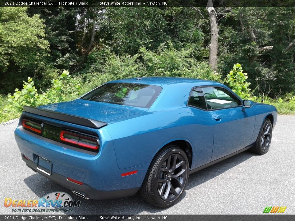 2021 Dodge Challenger SXT Frostbite / Black Photo #6