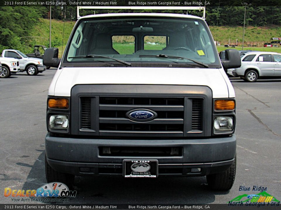 2013 Ford E Series Van E250 Cargo Oxford White / Medium Flint Photo #8