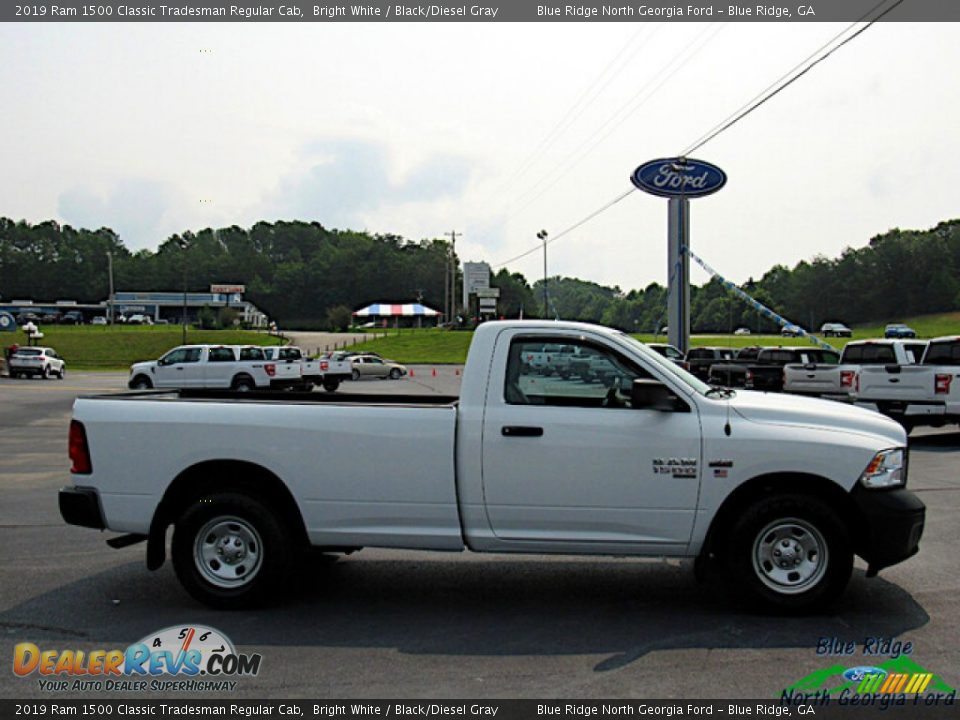 2019 Ram 1500 Classic Tradesman Regular Cab Bright White / Black/Diesel Gray Photo #6