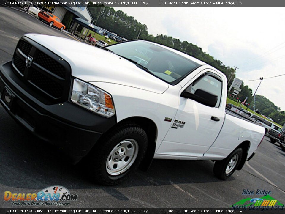 2019 Ram 1500 Classic Tradesman Regular Cab Bright White / Black/Diesel Gray Photo #21