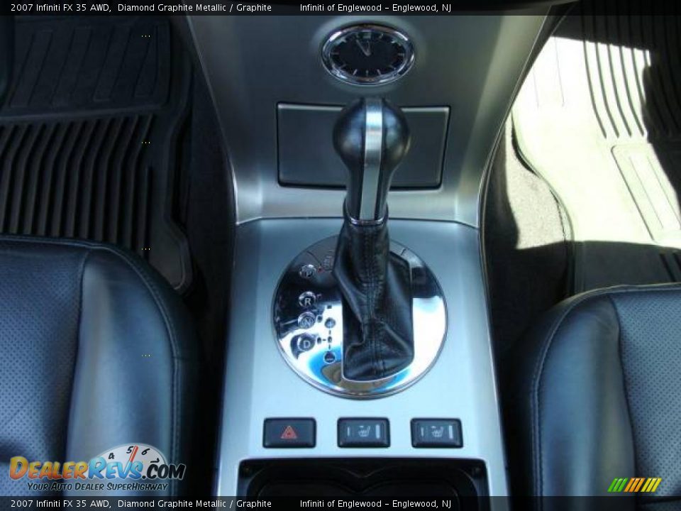 2007 Infiniti FX 35 AWD Diamond Graphite Metallic / Graphite Photo #20
