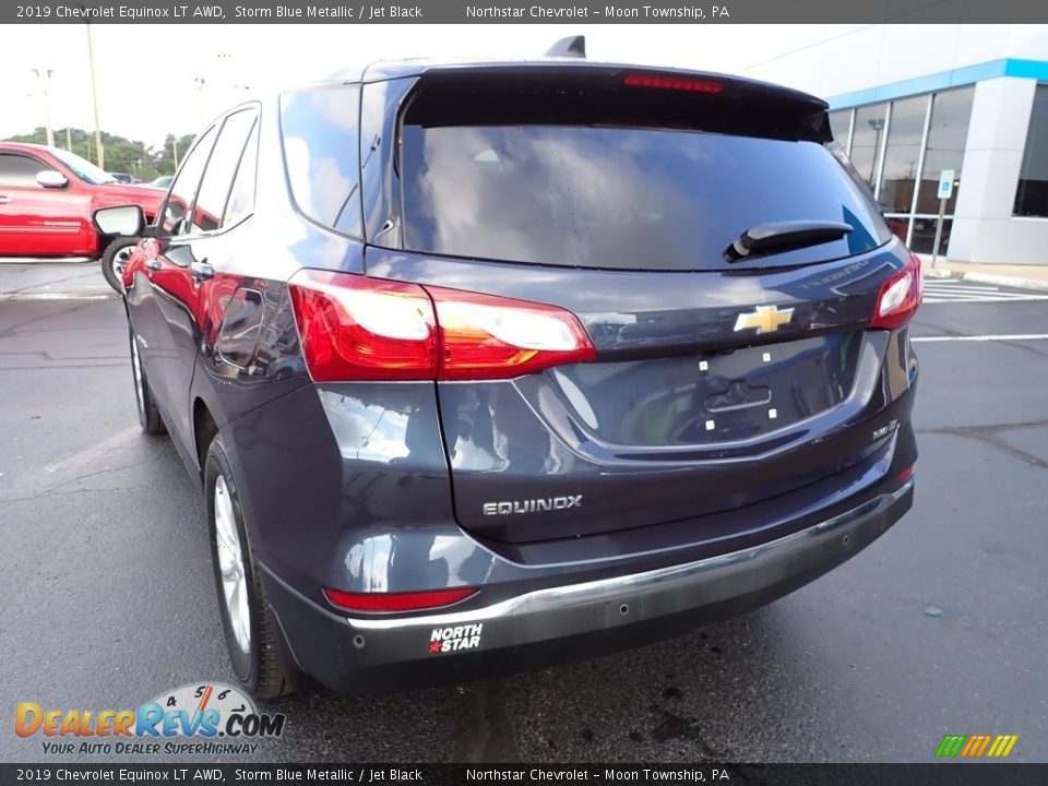 2019 Chevrolet Equinox LT AWD Storm Blue Metallic / Jet Black Photo #5
