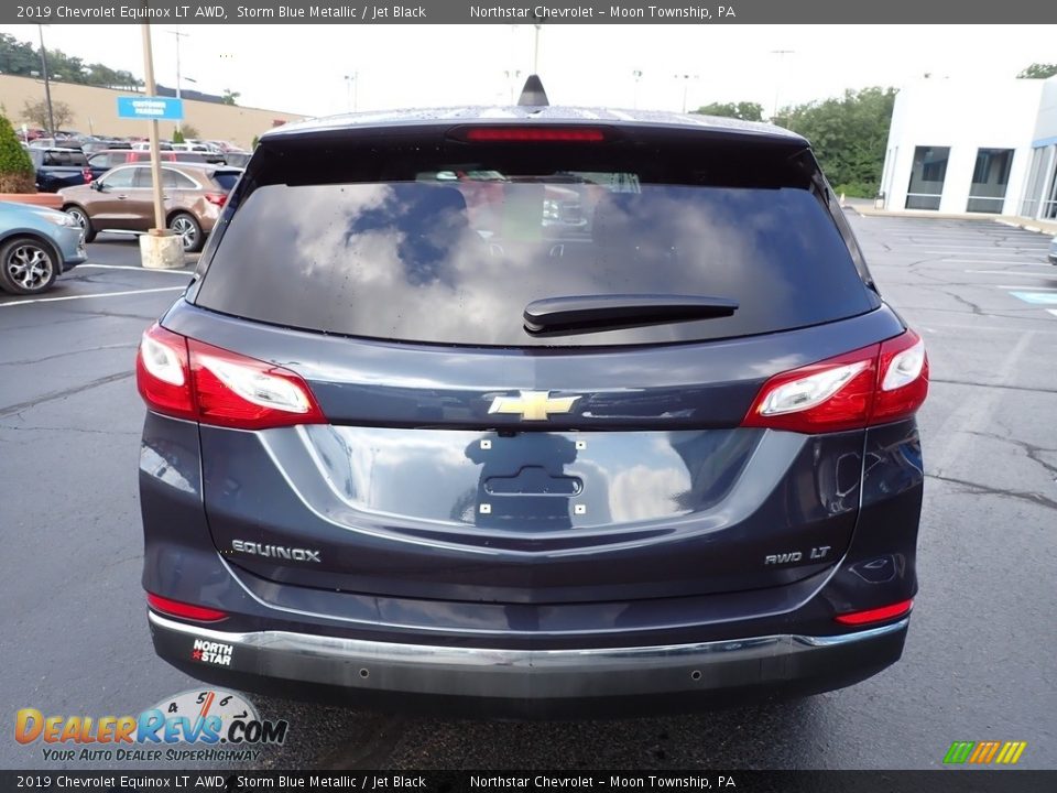 2019 Chevrolet Equinox LT AWD Storm Blue Metallic / Jet Black Photo #6