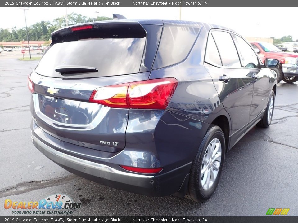 2019 Chevrolet Equinox LT AWD Storm Blue Metallic / Jet Black Photo #8