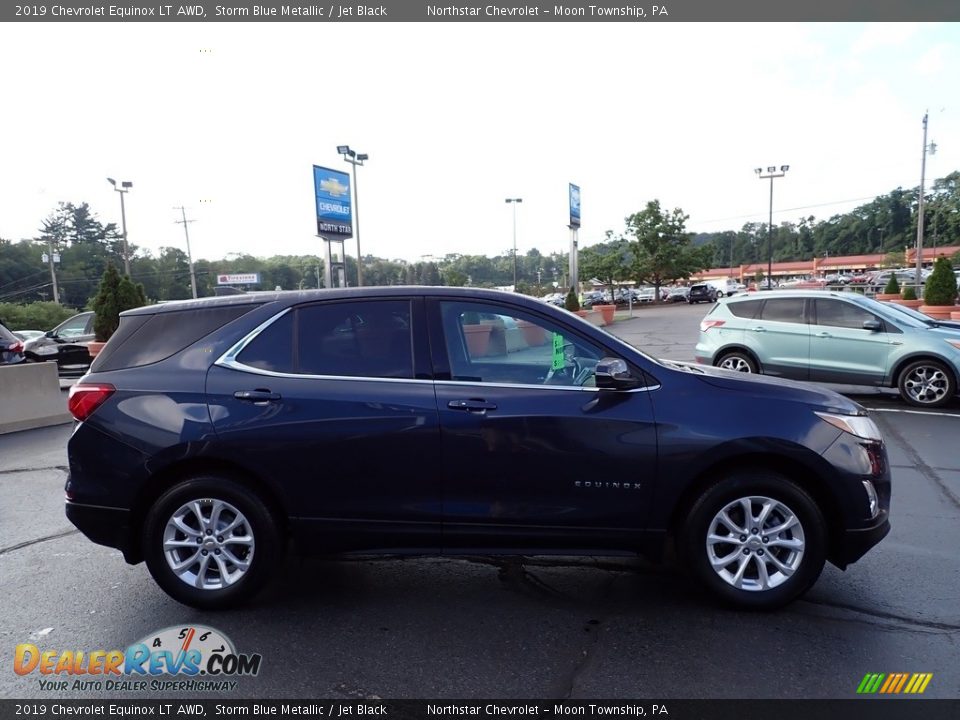 2019 Chevrolet Equinox LT AWD Storm Blue Metallic / Jet Black Photo #10
