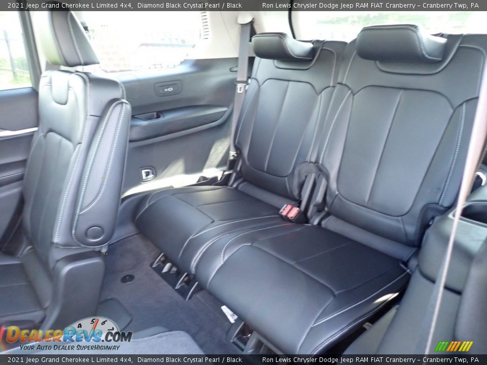 Rear Seat of 2021 Jeep Grand Cherokee L Limited 4x4 Photo #12