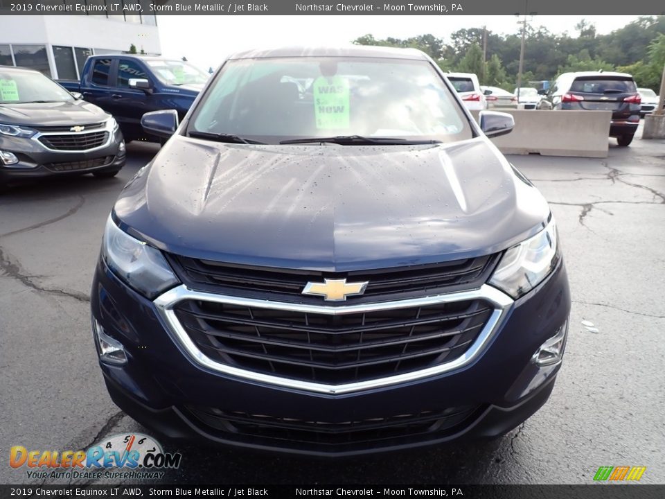 2019 Chevrolet Equinox LT AWD Storm Blue Metallic / Jet Black Photo #13