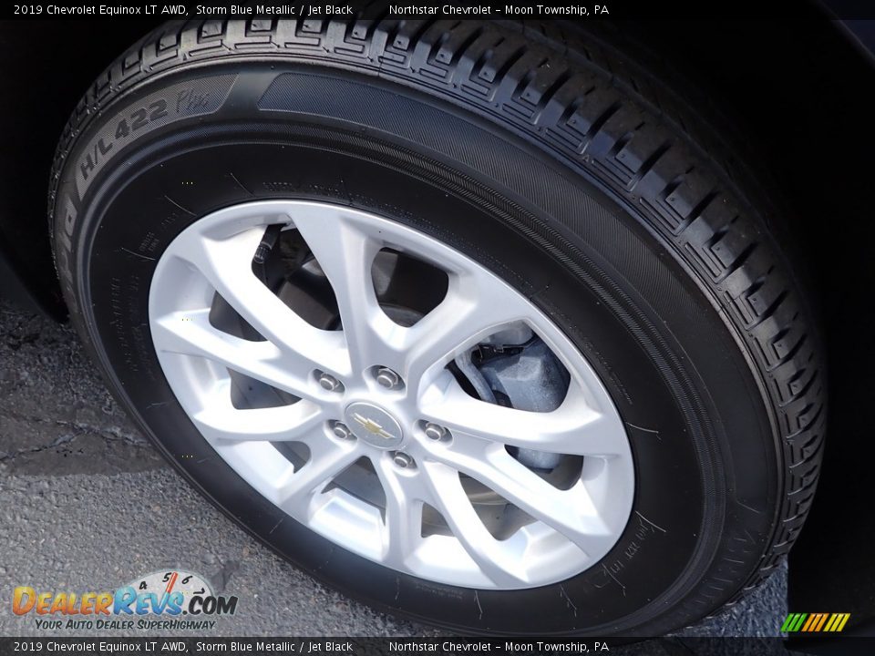 2019 Chevrolet Equinox LT AWD Storm Blue Metallic / Jet Black Photo #14