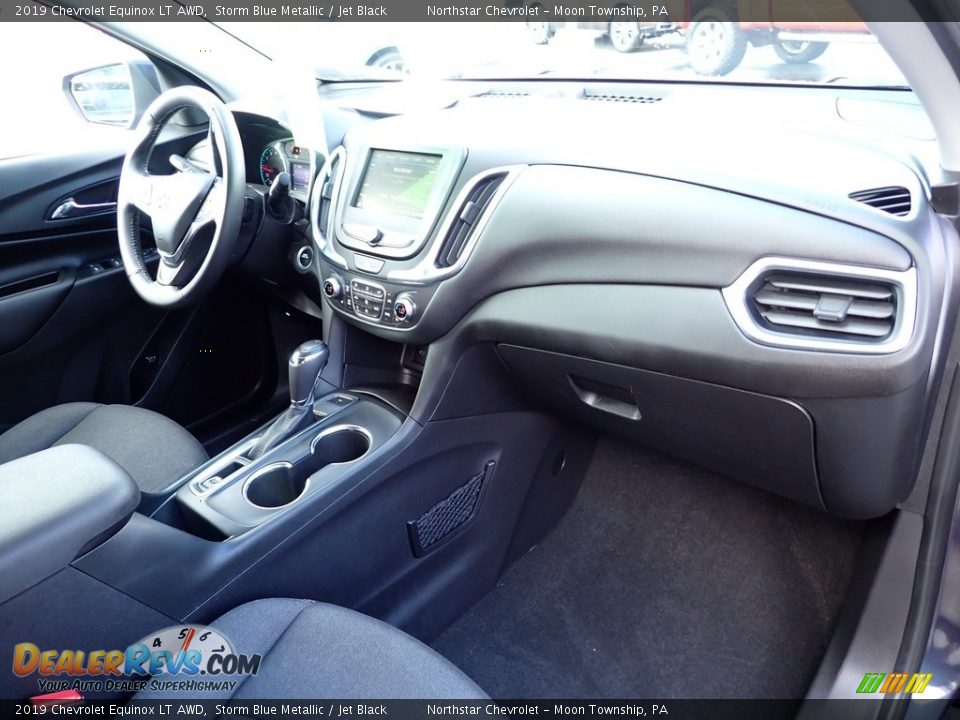 2019 Chevrolet Equinox LT AWD Storm Blue Metallic / Jet Black Photo #16