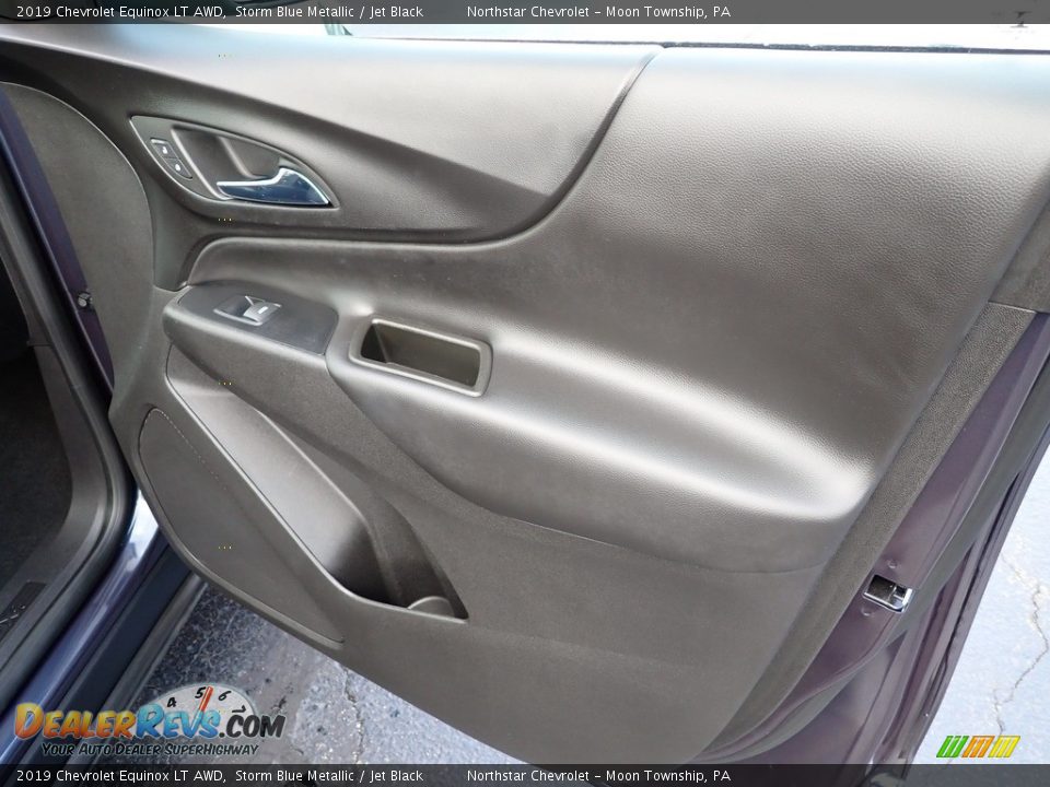 2019 Chevrolet Equinox LT AWD Storm Blue Metallic / Jet Black Photo #17
