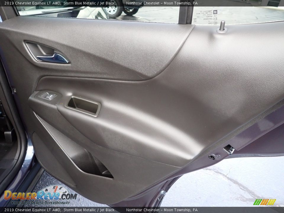 2019 Chevrolet Equinox LT AWD Storm Blue Metallic / Jet Black Photo #19