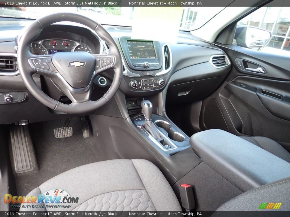 2019 Chevrolet Equinox LT AWD Storm Blue Metallic / Jet Black Photo #22