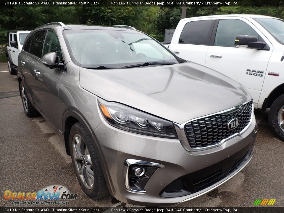 2019 Kia Sorento SX AWD Titanium Silver / Satin Black Photo #2