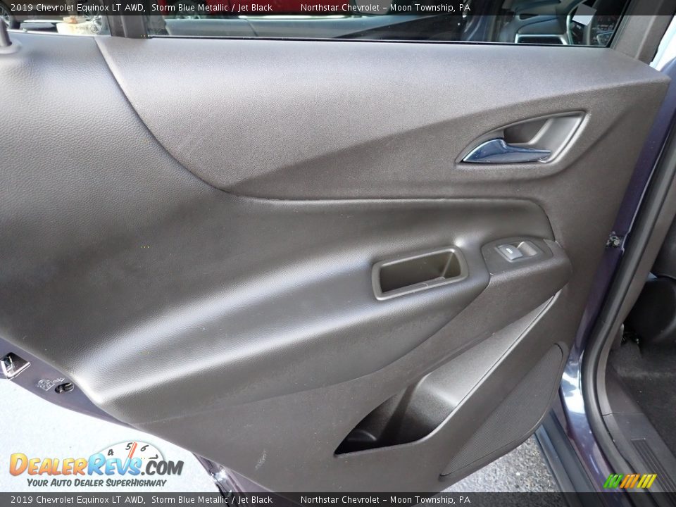 2019 Chevrolet Equinox LT AWD Storm Blue Metallic / Jet Black Photo #23