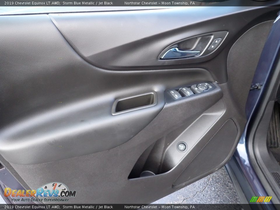 2019 Chevrolet Equinox LT AWD Storm Blue Metallic / Jet Black Photo #24