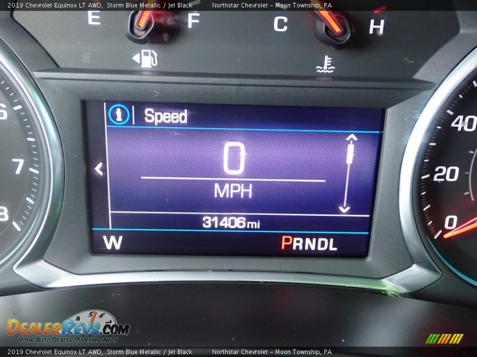 2019 Chevrolet Equinox LT AWD Storm Blue Metallic / Jet Black Photo #29