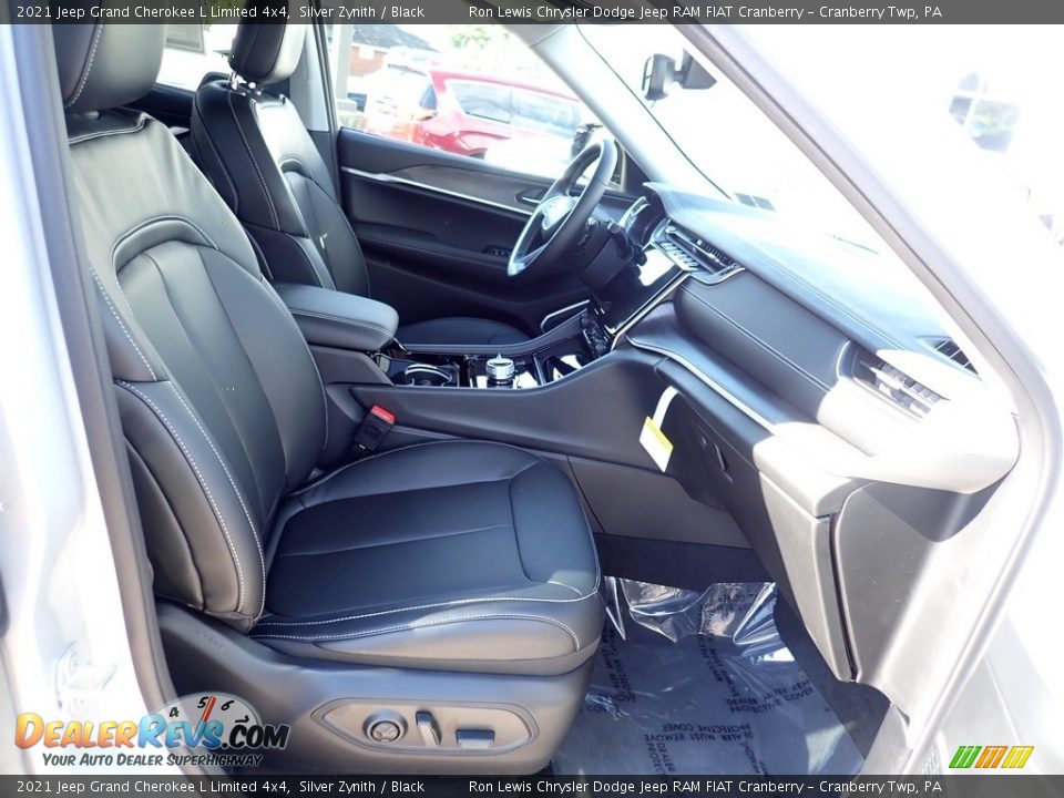 2021 Jeep Grand Cherokee L Limited 4x4 Silver Zynith / Black Photo #10