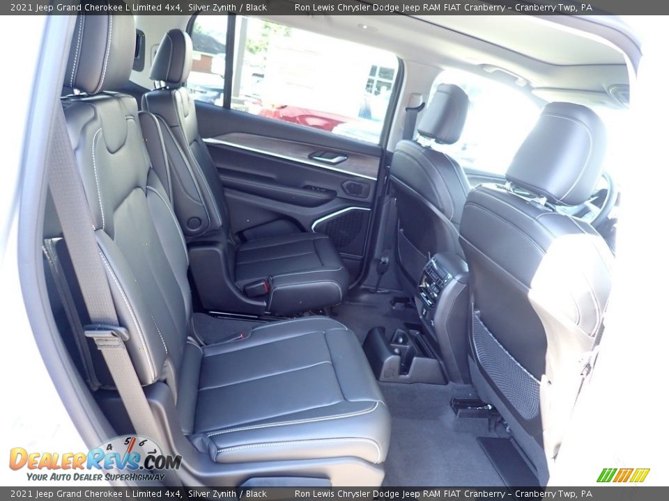 2021 Jeep Grand Cherokee L Limited 4x4 Silver Zynith / Black Photo #11