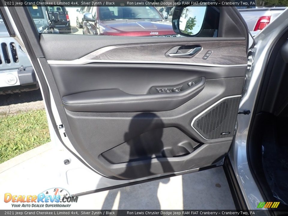 2021 Jeep Grand Cherokee L Limited 4x4 Silver Zynith / Black Photo #13