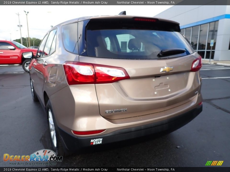 2019 Chevrolet Equinox LS AWD Sandy Ridge Metallic / Medium Ash Gray Photo #5