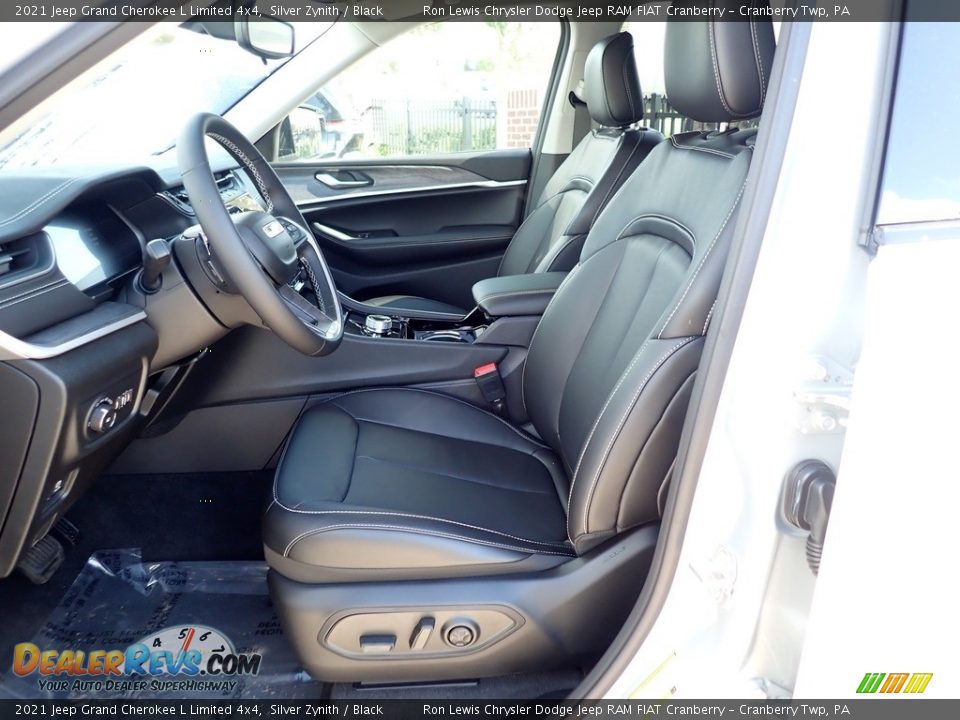2021 Jeep Grand Cherokee L Limited 4x4 Silver Zynith / Black Photo #15
