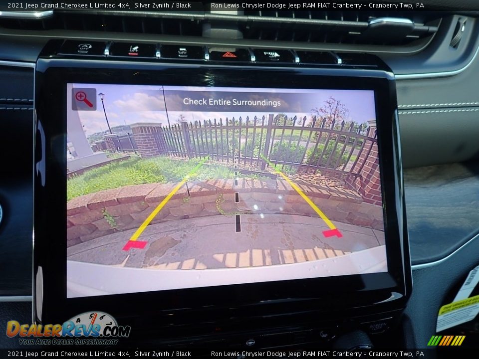 2021 Jeep Grand Cherokee L Limited 4x4 Silver Zynith / Black Photo #18