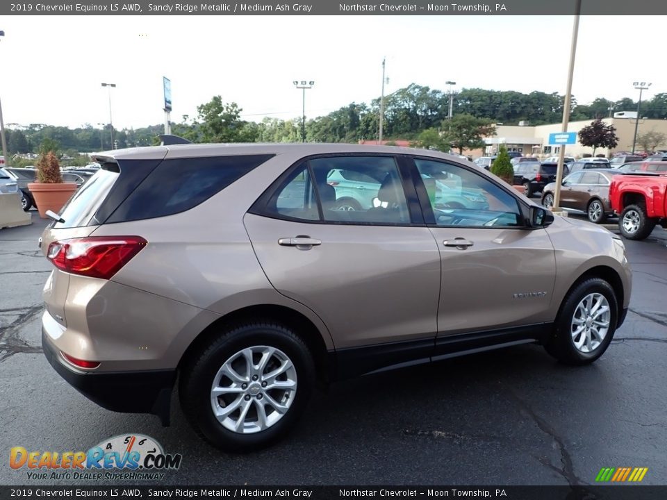 2019 Chevrolet Equinox LS AWD Sandy Ridge Metallic / Medium Ash Gray Photo #9