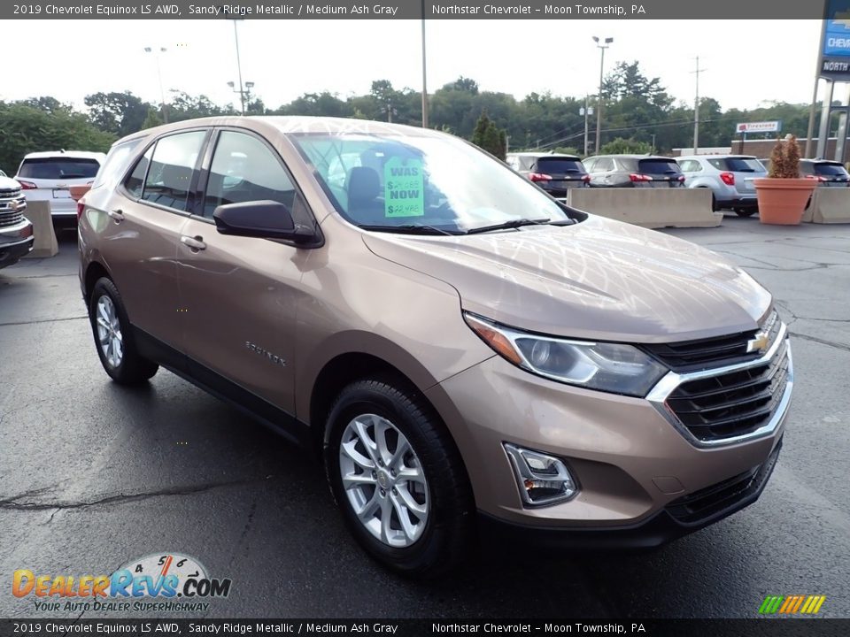 2019 Chevrolet Equinox LS AWD Sandy Ridge Metallic / Medium Ash Gray Photo #11