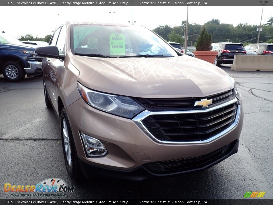 2019 Chevrolet Equinox LS AWD Sandy Ridge Metallic / Medium Ash Gray Photo #12