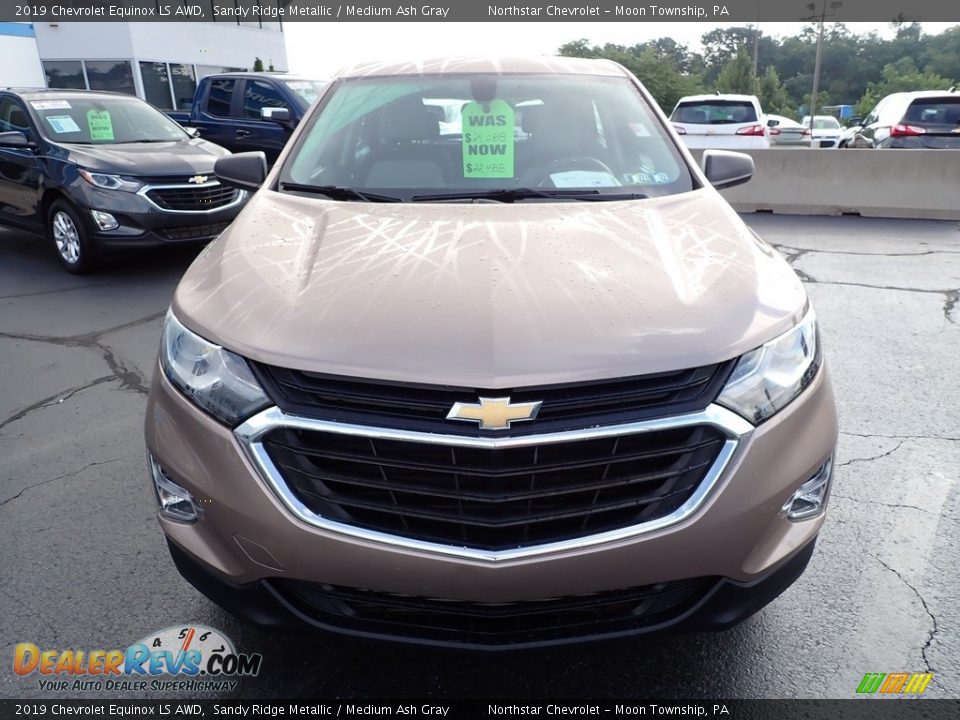 2019 Chevrolet Equinox LS AWD Sandy Ridge Metallic / Medium Ash Gray Photo #13