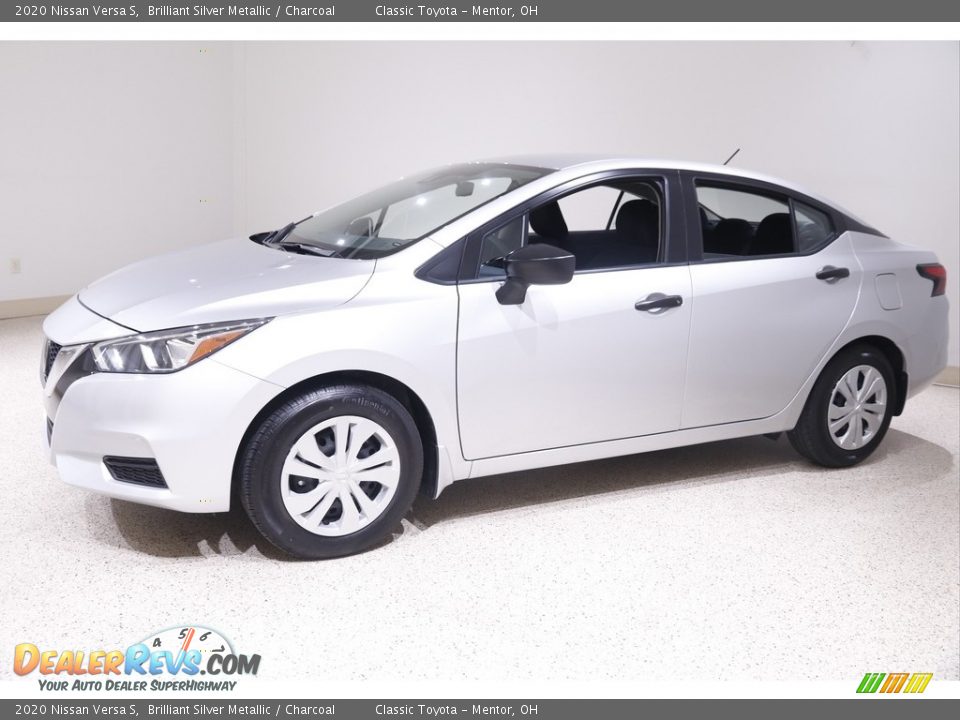 Brilliant Silver Metallic 2020 Nissan Versa S Photo #3