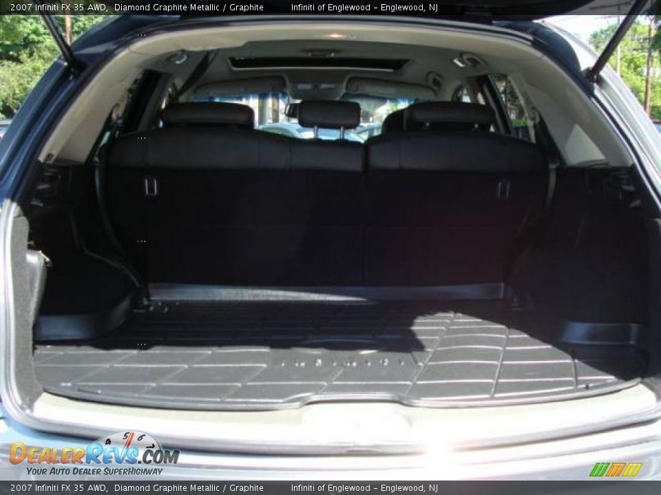 2007 Infiniti FX 35 AWD Diamond Graphite Metallic / Graphite Photo #22