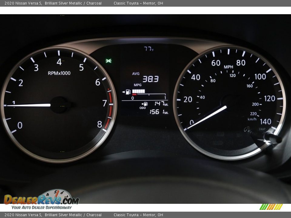 2020 Nissan Versa S Gauges Photo #8