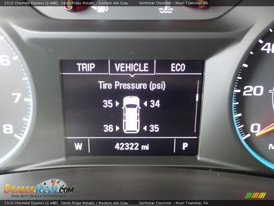 2019 Chevrolet Equinox LS AWD Sandy Ridge Metallic / Medium Ash Gray Photo #29