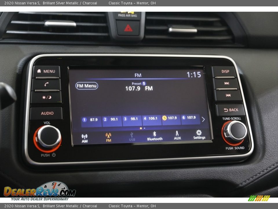 Audio System of 2020 Nissan Versa S Photo #10