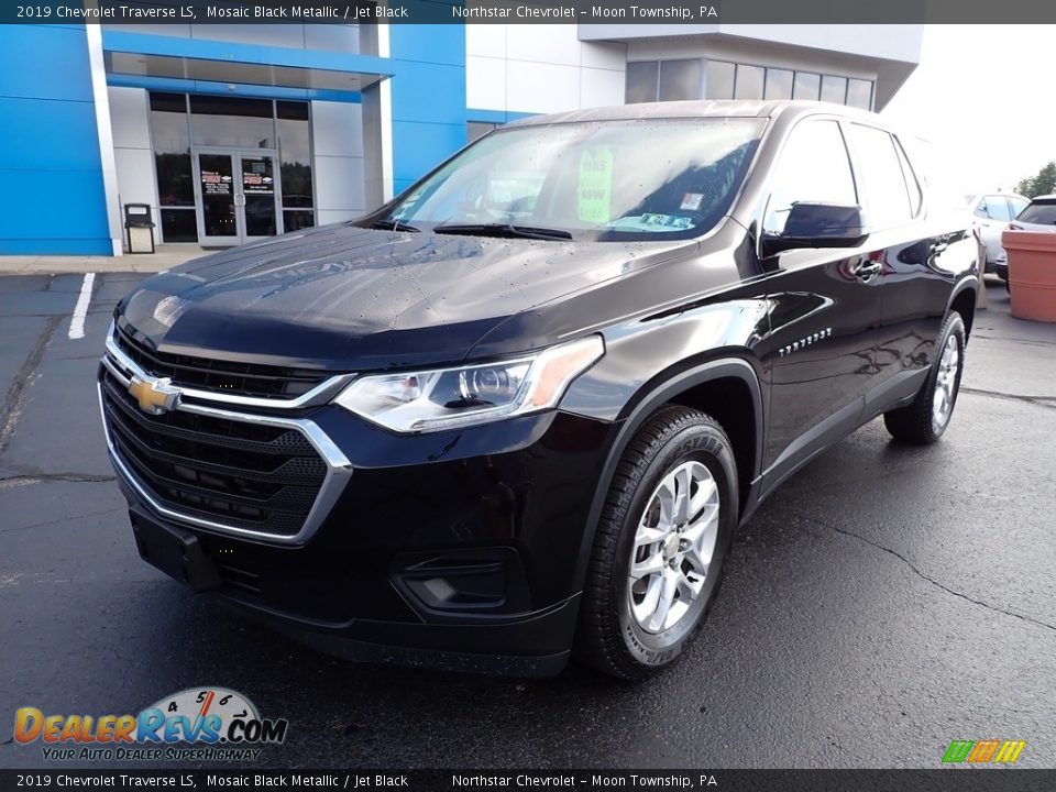 2019 Chevrolet Traverse LS Mosaic Black Metallic / Jet Black Photo #2