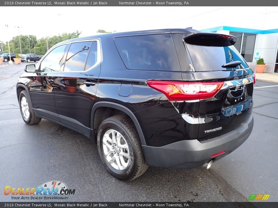 2019 Chevrolet Traverse LS Mosaic Black Metallic / Jet Black Photo #4