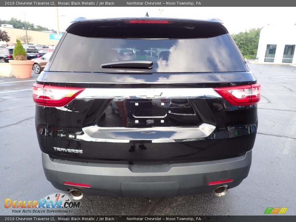 2019 Chevrolet Traverse LS Mosaic Black Metallic / Jet Black Photo #6