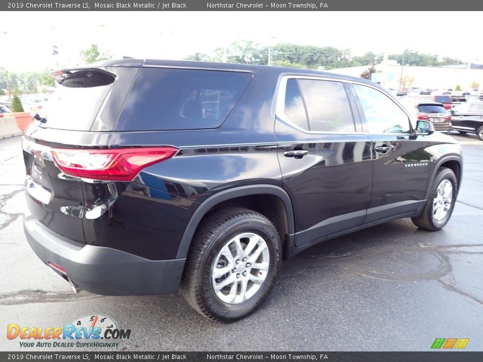 2019 Chevrolet Traverse LS Mosaic Black Metallic / Jet Black Photo #9