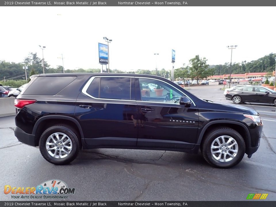 2019 Chevrolet Traverse LS Mosaic Black Metallic / Jet Black Photo #10