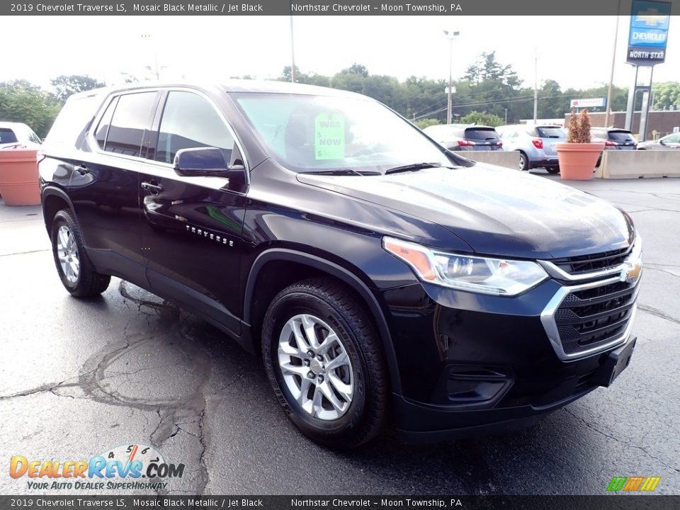 2019 Chevrolet Traverse LS Mosaic Black Metallic / Jet Black Photo #11