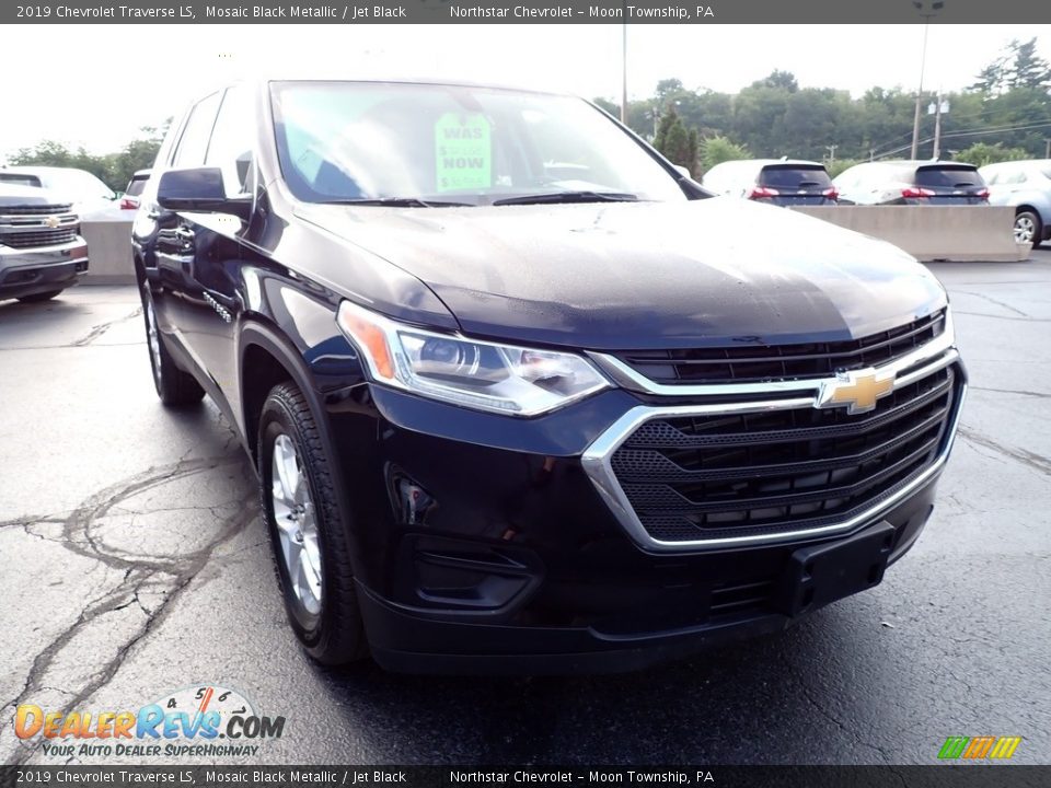 2019 Chevrolet Traverse LS Mosaic Black Metallic / Jet Black Photo #12