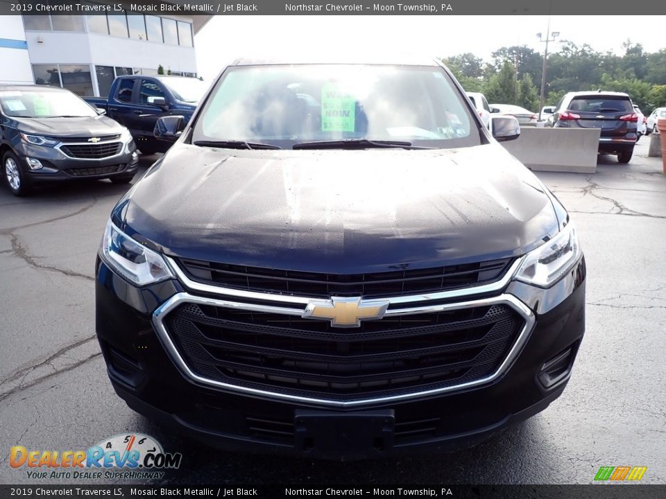 2019 Chevrolet Traverse LS Mosaic Black Metallic / Jet Black Photo #13