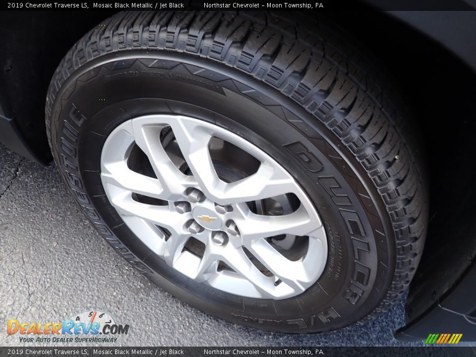 2019 Chevrolet Traverse LS Mosaic Black Metallic / Jet Black Photo #14