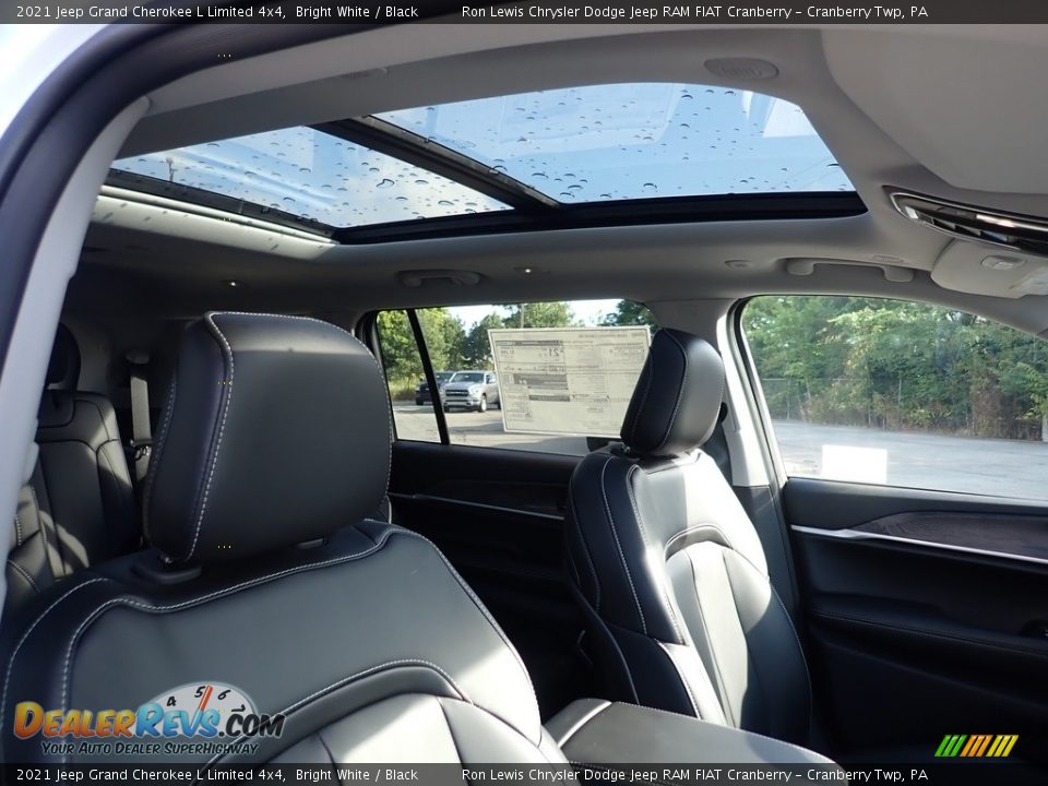 2021 Jeep Grand Cherokee L Limited 4x4 Bright White / Black Photo #11