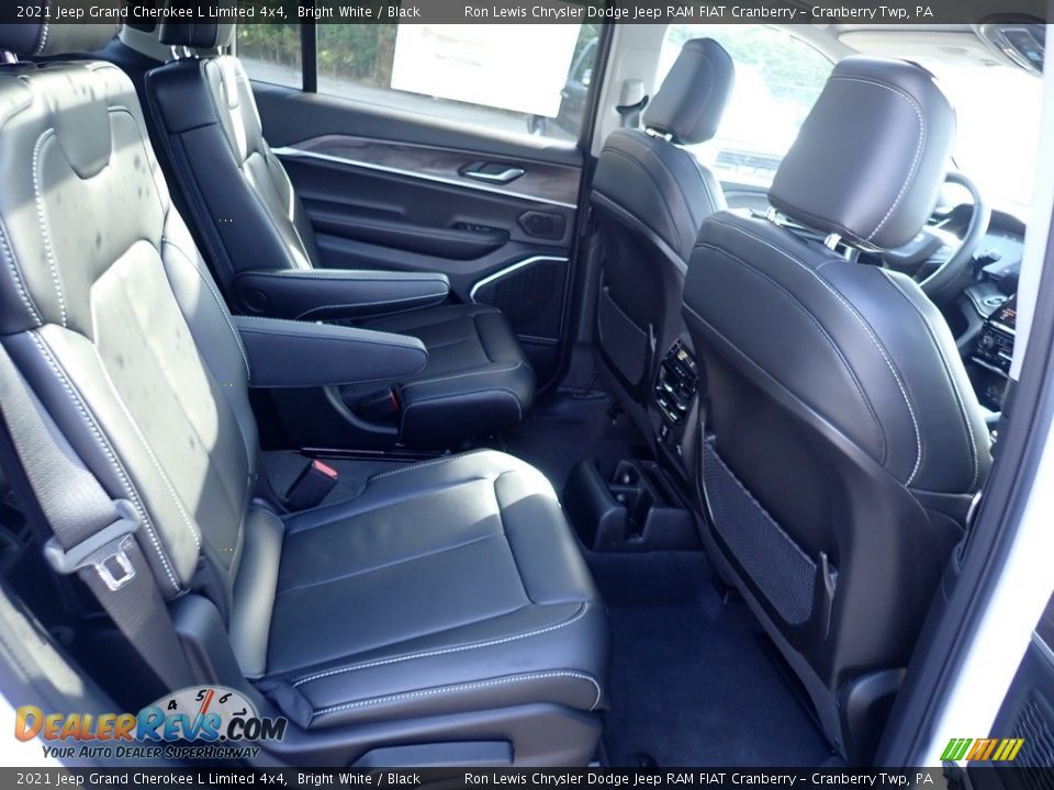 2021 Jeep Grand Cherokee L Limited 4x4 Bright White / Black Photo #12