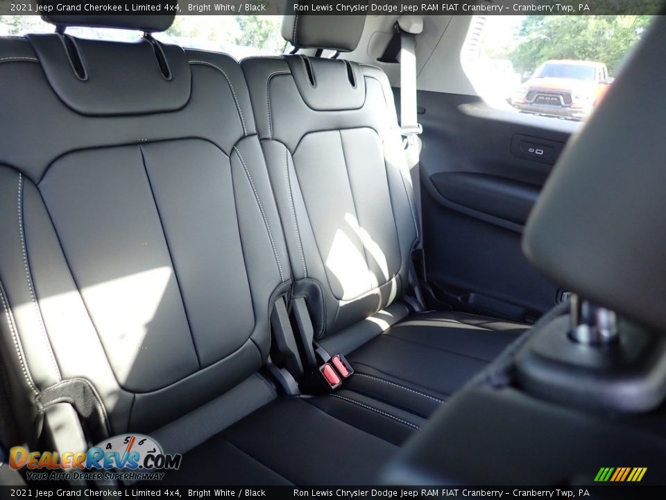 2021 Jeep Grand Cherokee L Limited 4x4 Bright White / Black Photo #13