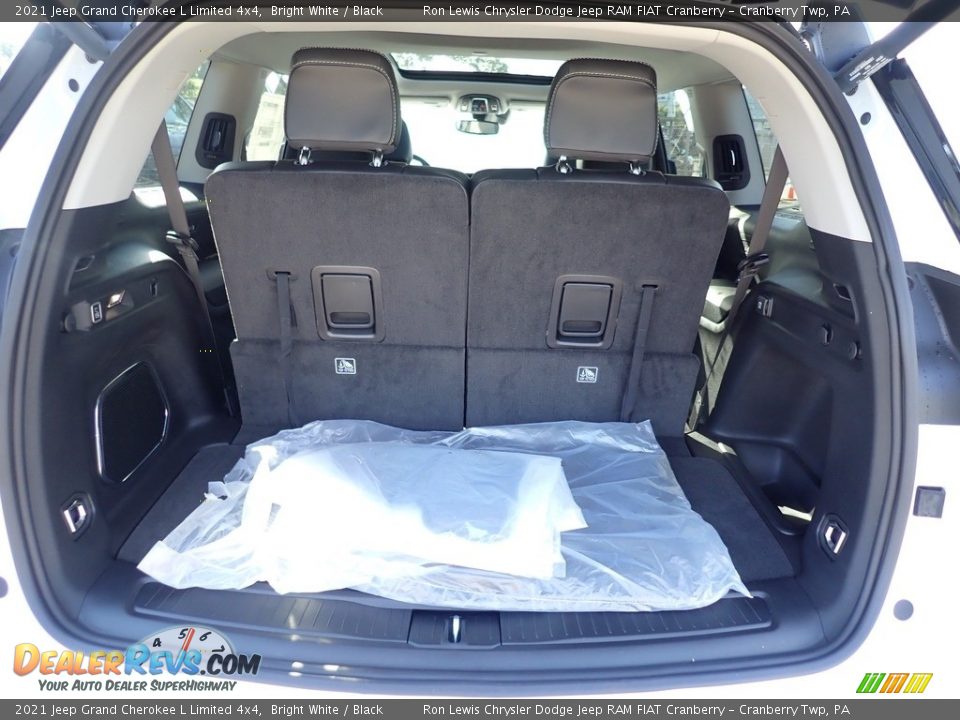 2021 Jeep Grand Cherokee L Limited 4x4 Bright White / Black Photo #14