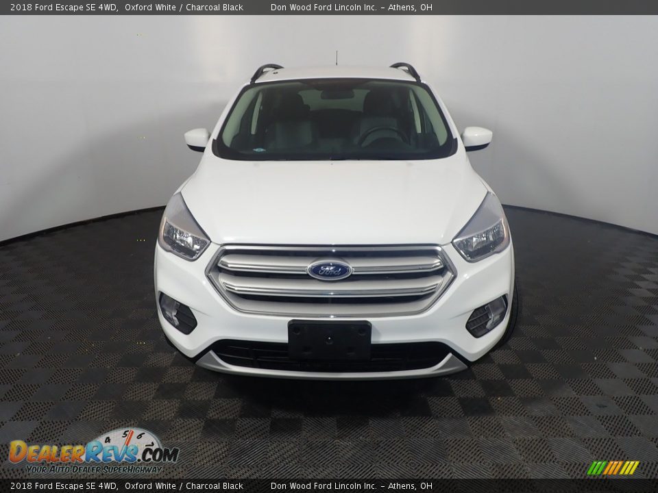 2018 Ford Escape SE 4WD Oxford White / Charcoal Black Photo #5